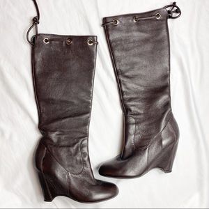 Via Spiga Brown Tall Boots